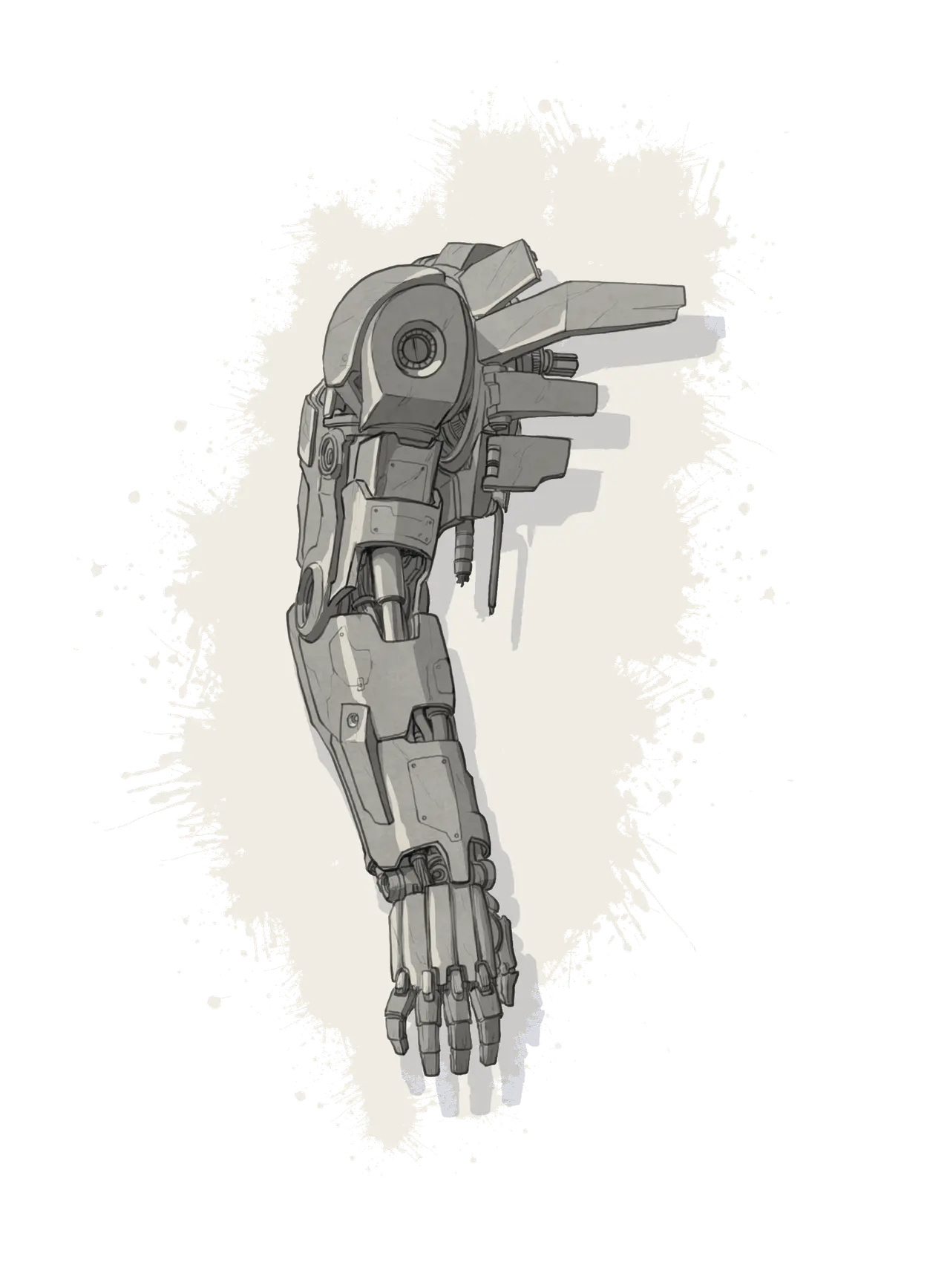 Cyberlimb Spot Illustration